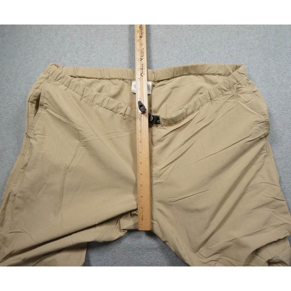 Vintage Patagonia Pants‎ Mens XLarge Beige Belted Hike Camp Outdoors Casual